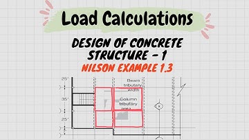 5. Load Calculation - Nilson Chapter 1, Example 1.3 - Design of Concrete Structure