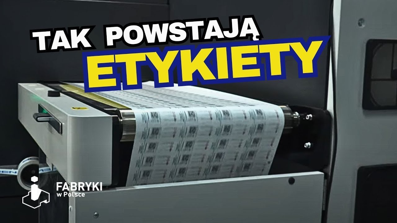 Drukarnia ETYKIET PRODUKTÓW - Fabryki w Polsce
