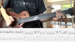 Melvins - Hooch (Guitar Playthrough with Tabs)