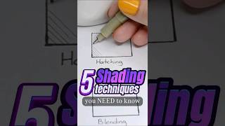 Details 5 essential shading techniques in 30 seconds #drawing #shading #drawingtips #drawinghacks Guide