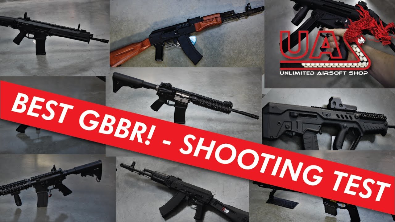 BEST Airsoft GBBR? Every Gas blow Back Rifle We Have! UAS YouTube