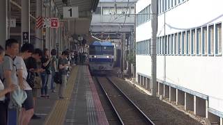 JR貨物 EF210-312号機（吹田）＋コキ24両　貨物列車2086レ 2019.08.24
