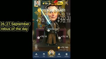 Rebus of the day musk empire 27-28 September | X Empire Rebus of the day today 27 September | Riddle