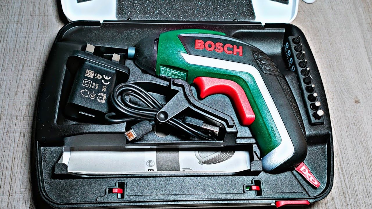  Bosch Home and Garden Compact cordless screwdriver, Ixo Set  Premium : Tools & Home Improvement