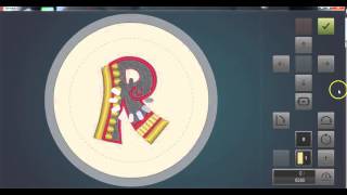 BERNINA E 16 - Tool Tip - Move and Rotate Designs