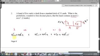 FOM 12 Probability Answers to Quiz 3