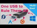 Create a Muli-Boot USB Drive on Windows - (The Ultimate USB Toolkit 200+ ISOs)