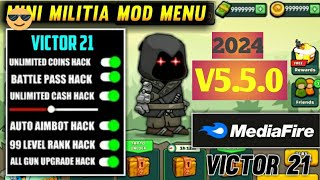 mini militia hack mod download link | mini militia mod menu v5.5.0 downloading link