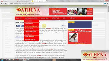 Bài 4: Hướng Dẫn Tạo Menu Trong Joomla 2.5