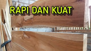 cara menyambung papan pake paku cepat,kuat dan rapi cocok bagi pemula#conectingboard