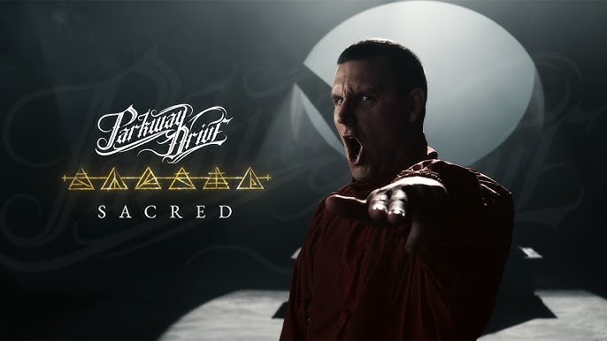 Parkway Drive's lead singer delivers an intense performance, embodying the raw power of their new anthem 'Sacred'.