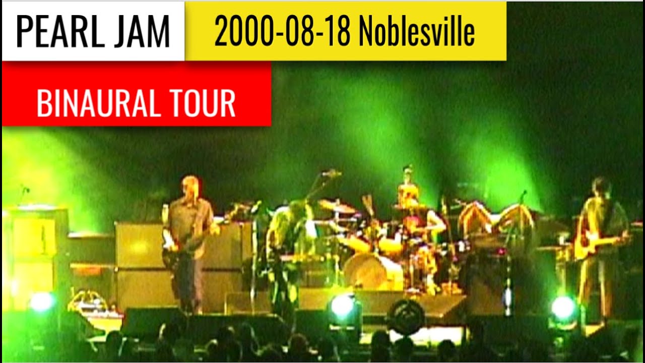 pearl jam binaural tour