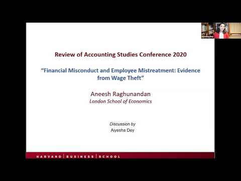 Financial (Mis)conduct and Employee Mistreatment: Evidence from Wage Theft thumbnail