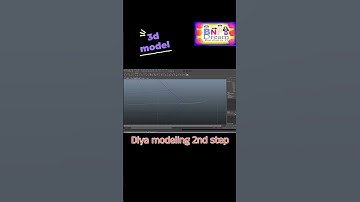 3d model,diya modeling #mayamodeling #diya #3dmodel #music #shorts