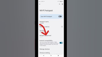 Hotspot ka password kaise badle | How to change wifi password in android #tech #shorts