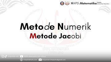 Metode Numerik | Metode Jacobi