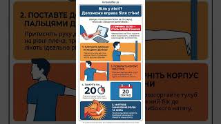 1 хвилина біля стіни — і лікоть перестає боліти 🔥 #більвлікті #лікоть #епікондиліт #лікотьтенісиста