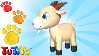 Koza I inne Zwierzęta  - Naucz się nazw zwierząt dzięki TuTiTu