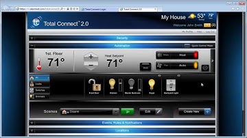 How to Create Scenes with Total Connect 2 0