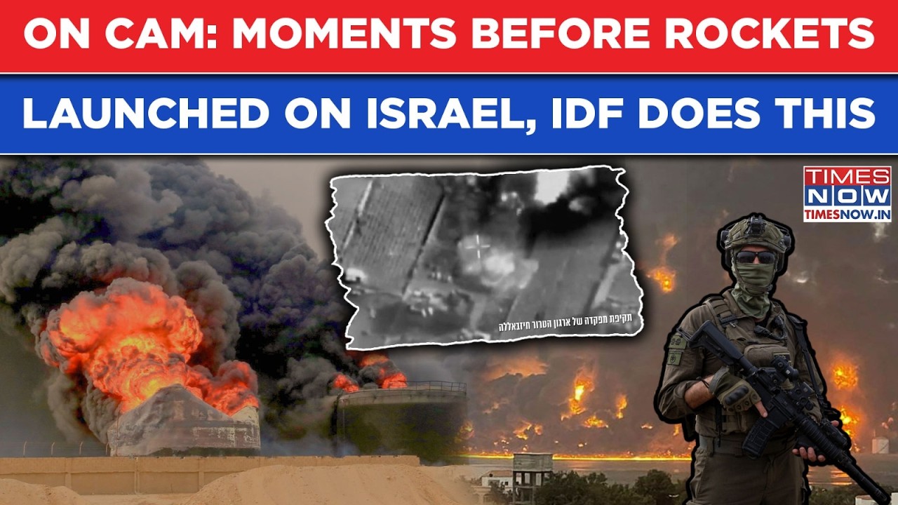On Cam: IDF Destroys Rocket Launchers Moments Before Hezbollah Could Strike Israel From Lebanon