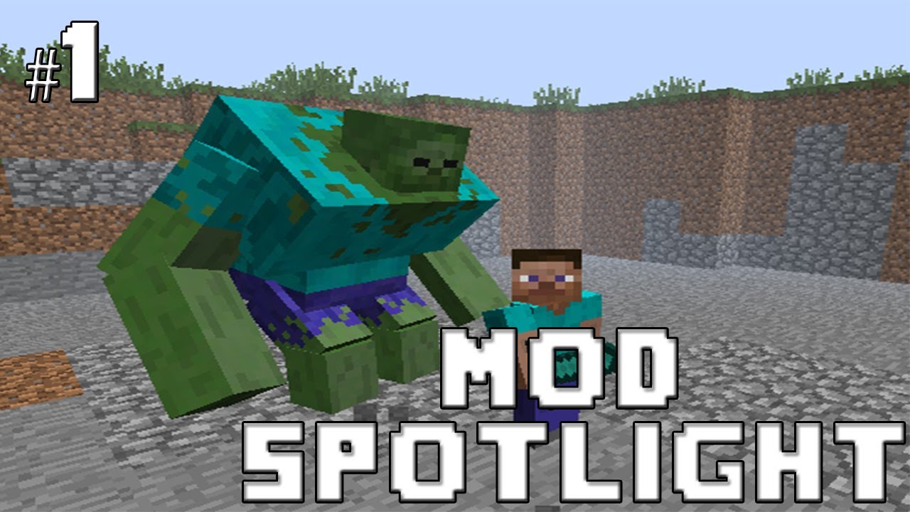 Minecraft MOD Spotlight Mutant Creatures v1.2.1 Mutant Zombies