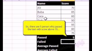 Microsoft Excel   Conditional Aggregate