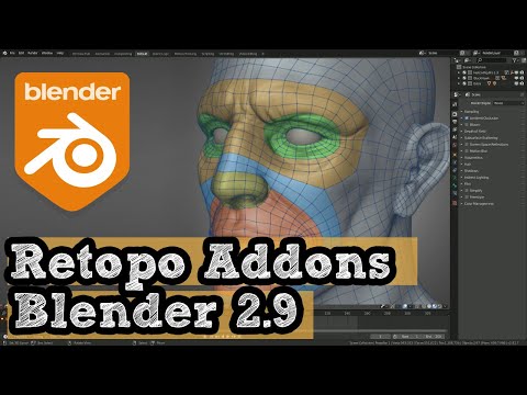 8 Blender Addons for Retopology