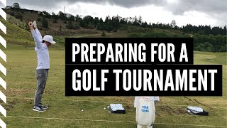 How to prepare for a golf tournament