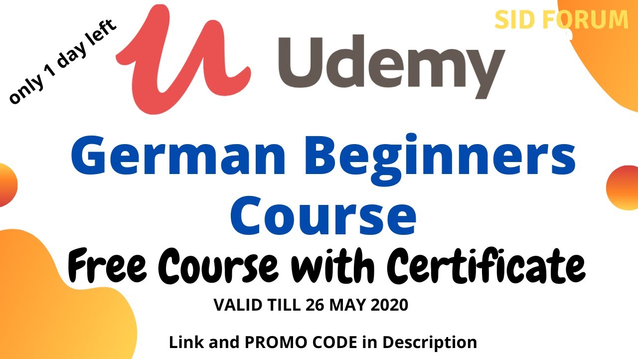 certificate course german language distance education