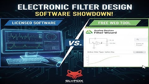Design ANY Electronic Filter in Minutes! 🎛⚡(Analog & Digital) | Free Tools vs Pro Software