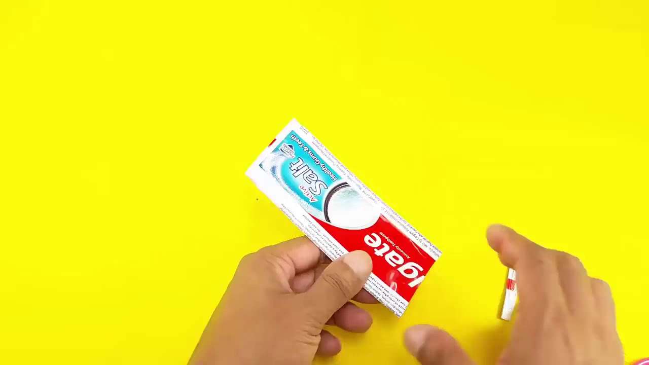 craft with empty colgate - YouTube