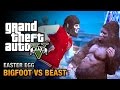 GTA 5 Easter Egg - The Bigfoot vs. The Beast