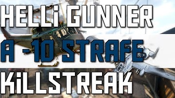 Call Of Duty: Ghosts Heli-Gunner & A-10 Strafe Killstreak!, Devestation Field Orders