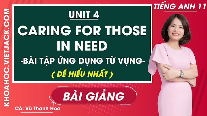 Bài tập tiếng anh lớp 11 mới unit 4 5 năm 2024