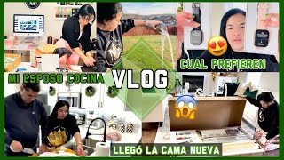 DicVlog#5| Mi esposo Cocina Mejor que Yo|Llego la cama Nueva |Cual Reloj prefieres|NadyVlogs by Nady Vlogs 33,476 views 5 months ago 23 minutes
