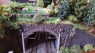 Bau eines H0 Tunnelmoduls mit Überraschung am Ende