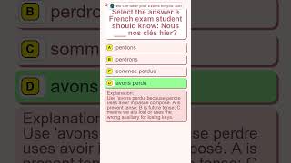 CLEP French Imparfait Practice