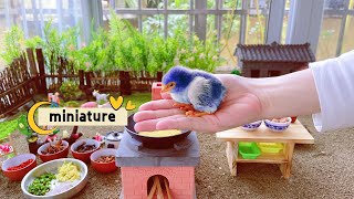 Beautiful nature with rural life | miniature cooking | mini kitchen toys | mini ature