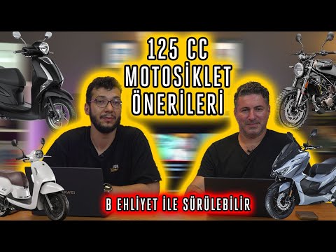 125 CC MOTOSİKLET ÖNERİLERİ | B Sınıfı Ehliyet İle Kullanılabilir Modeller! w/ @Advistanbul