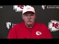Chiefs HC Andy Reid says the team is focused on limiting turnovers