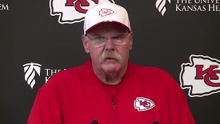 Chiefs HC Andy Reid says the team is focused on limiting turnovers