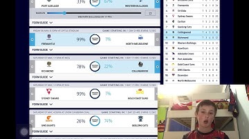 FALLING BACK! (AFL Round 8 Tips)