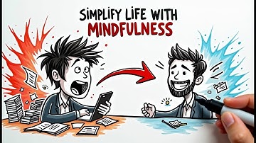 How to Simplify Your Life with Mindfulness - Why Mindfulness is a Superpower | Whiteboard Animation