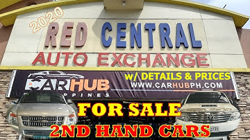 Presyo ng 2nd Hand Cars @ Red Central Auto Exchange Part 1