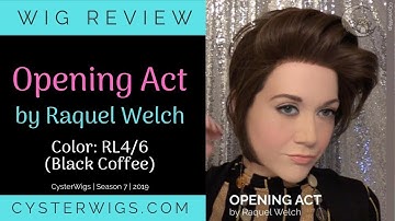 CysterWigs Wig Review: Opening Act by Raquel Welch, Color: RL4/6 (Black Coffee) [S7E1126 2019]