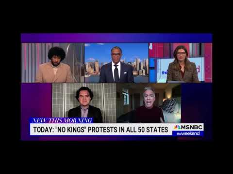Show your love for America by getting out there today to shout “No Kings!” Happy warriors.