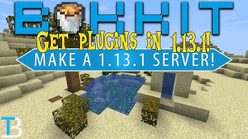 How To Make A Bukkit Server in Minecraft 1.13.1 (Get A Minecraft Server W/ Plugins!)