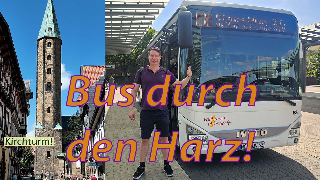 Mit dem Bus durch den Harz, nach GOSLAR in die wunderschöne Altstadt!