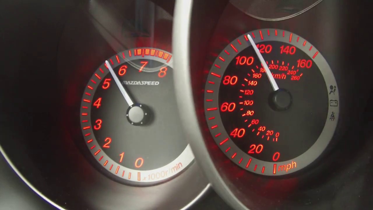 08 MazdaSpeed 3 Acceleration - YouTube