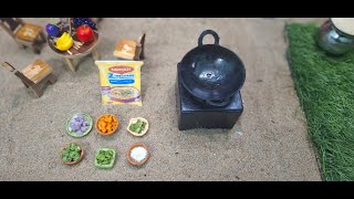 Maggi Recipe | Vegetable Masala Maggi | Mini Cooking| #1080p #nonveg #miniaturecooking